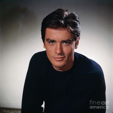 french actor alain delon.